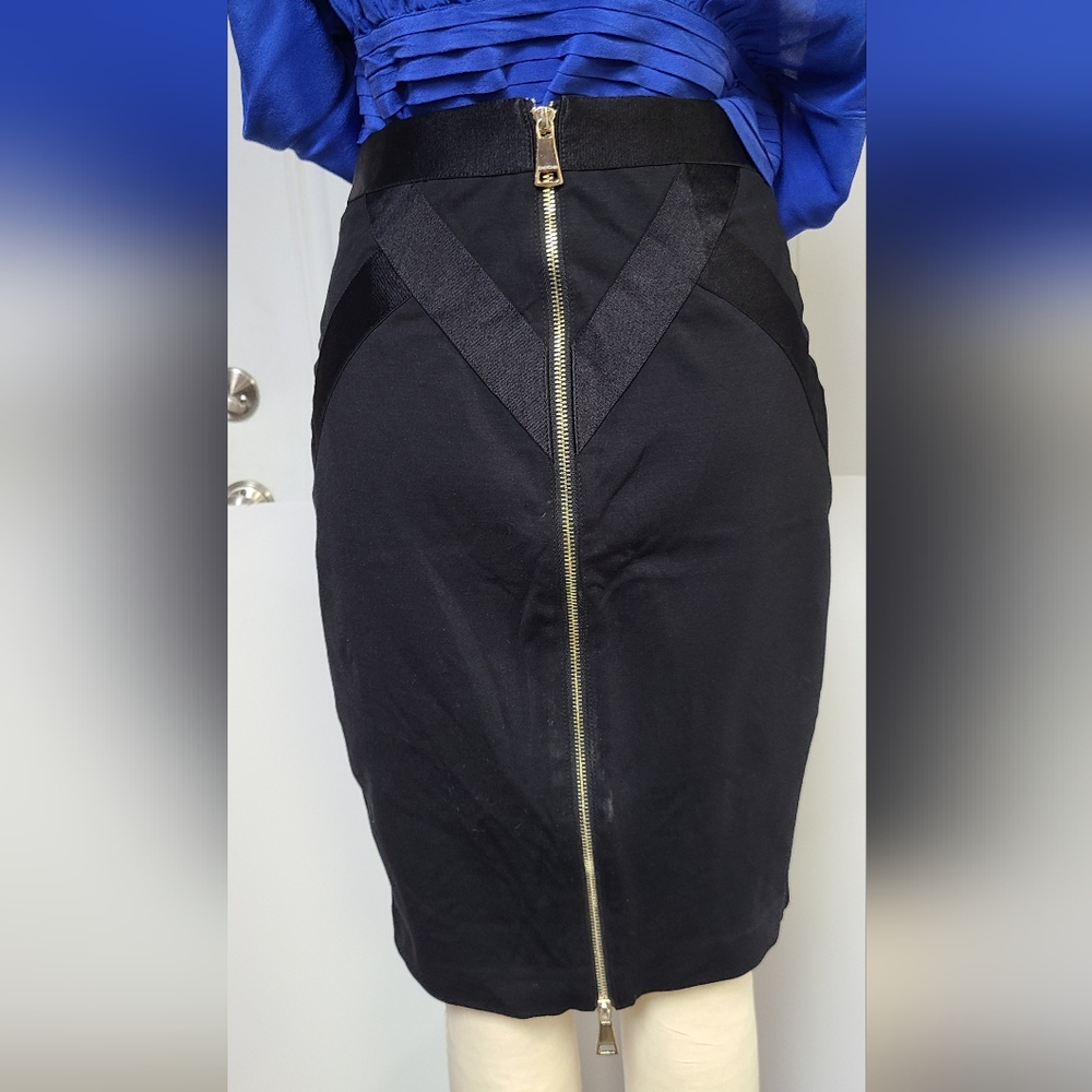 Black, pencil skirt
